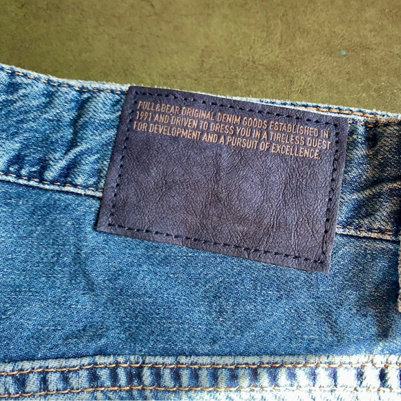 Pull & Bear Balloon Jeans NWT Sz. 34 - Picture 9 of 12